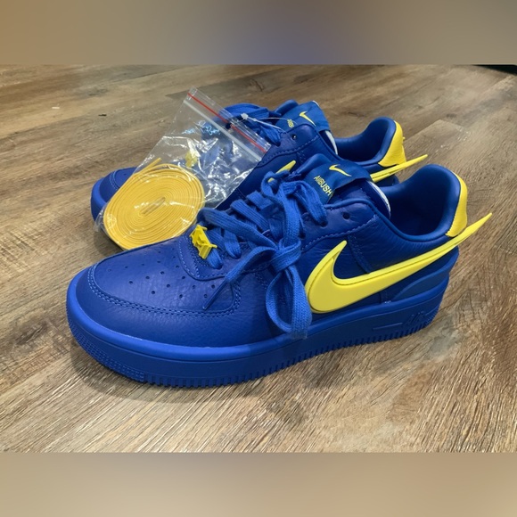New Nike x Ambush Air Force Royal Blue Yellow DV3464-400 Men Sz